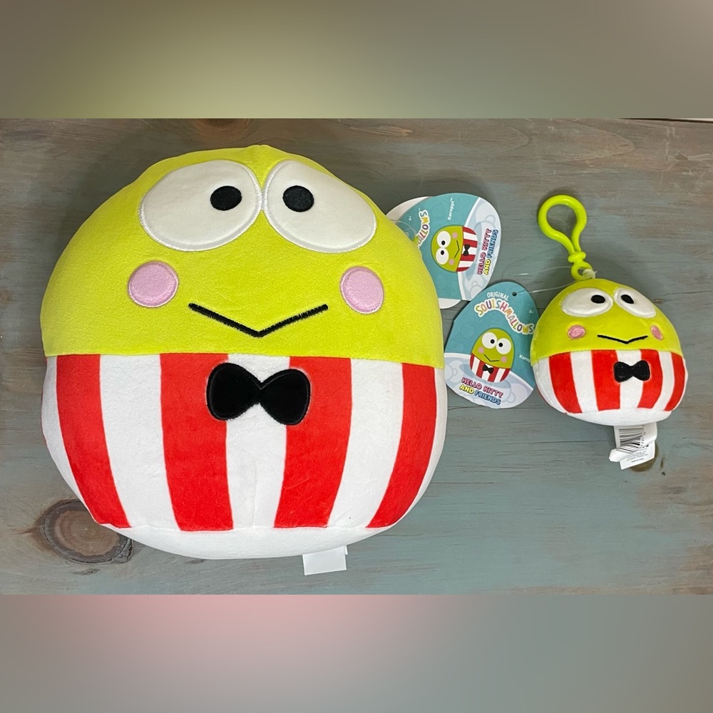 ✨Set of 2✨ Keroppi Squishmallow buddies!